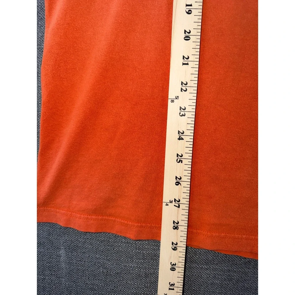 Harley-Davidson Heritage Lisle IL Eagle Graphic T-Shirt Orange Mens L